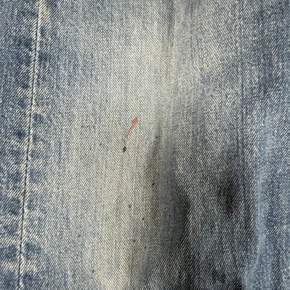 Levi's Jeans Mens 33x30 Blue 501 Button Fly Straight Leg Classic Fit Cotton Deni